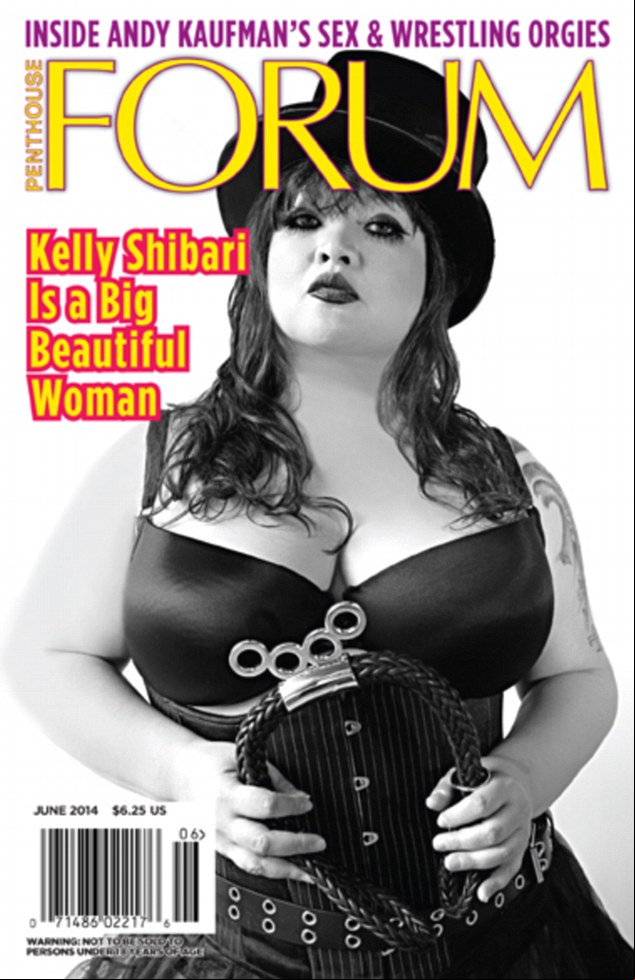 not new to the brand she previously appeared on the cover of penthouse forum